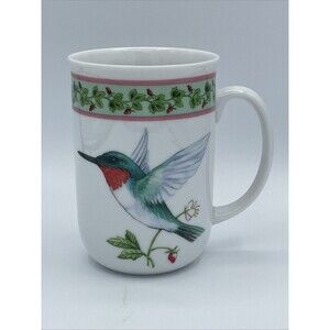 Winterthur Enesco Coffee mug With Beautiful  Hummingbird / Floral Print